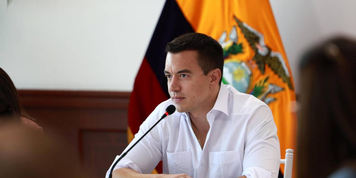 Daniel Noboa en una fotografía de archivo.