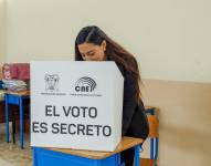 Sufragio en la segunda vuelta electoral 2025.